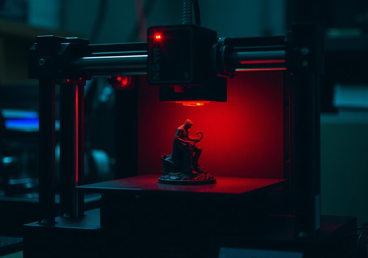 3D printer at work